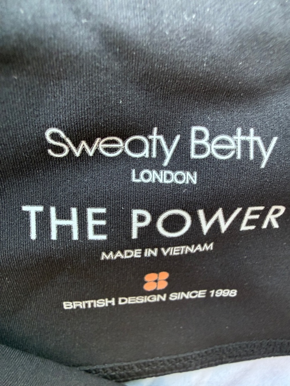 Sweaty Betty Black & Teal Camouflage High-Rise Leggings - Picture 4 of 12